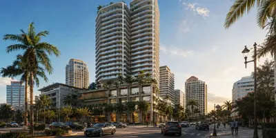 Downtown West Palm's Luxury Arms Race Adds a Banyan Tree