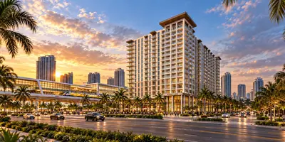 Another 334 Apartments Rise Next to a Brightline Station