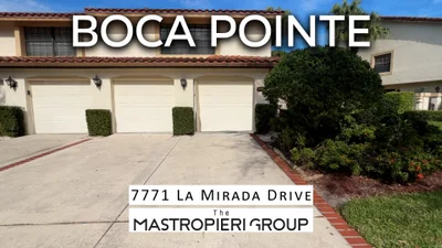 Boca Pointe Property Tour With Larry Mastropieri | 7771 La Mirada Dr, Boca Raton