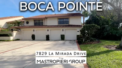 Boca Pointe Property Tour With Larry Mastropieri | 7829 La Mirada Dr, Boca Raton
