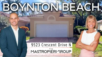 Palm Isles West Boynton Beach Property Tour | 9523 Crescent View Dr N