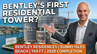 Bentley Residences in Sunny Isles Among Tallest Beachfront Towers