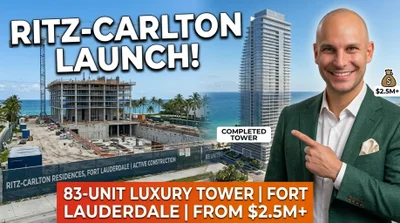 The NEW Ritz-Carlton Fort Lauderdale - Ultra-Luxury Living Starting at $2.5M