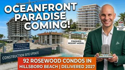 Vertical Construction Tops Out at Rosewood Residences Hillsboro Beach