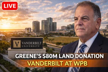 Jeff Greene Donates $80M Land to Vanderbilt in West Palm Beach
