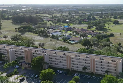 Boca Teeca, Boca Raton Entrance on a Sunny Day
