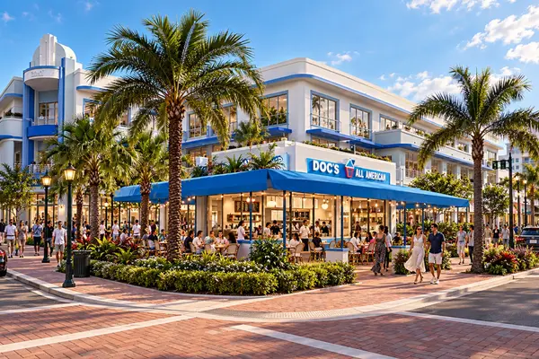 Doc's All American Is Back, and So Is Downtown Delray Beach