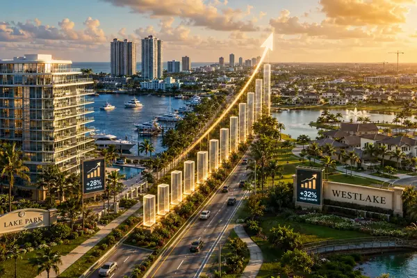 The Two Towns Leading PBC's Property Value Surge