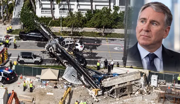 A Rig Collapse Hits Ken Griffin's $1B Citadel HQ Site