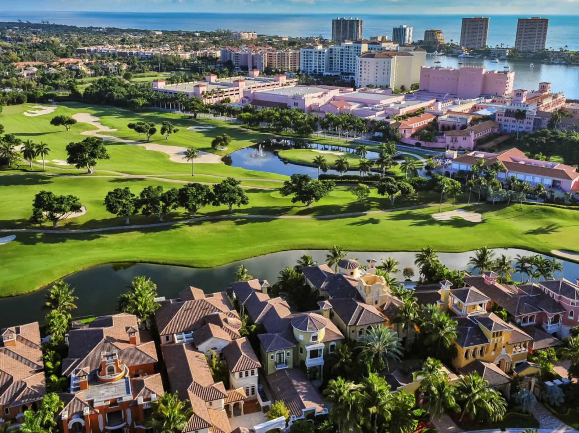 Image of new homes in Golden Triangles, Boca Raton