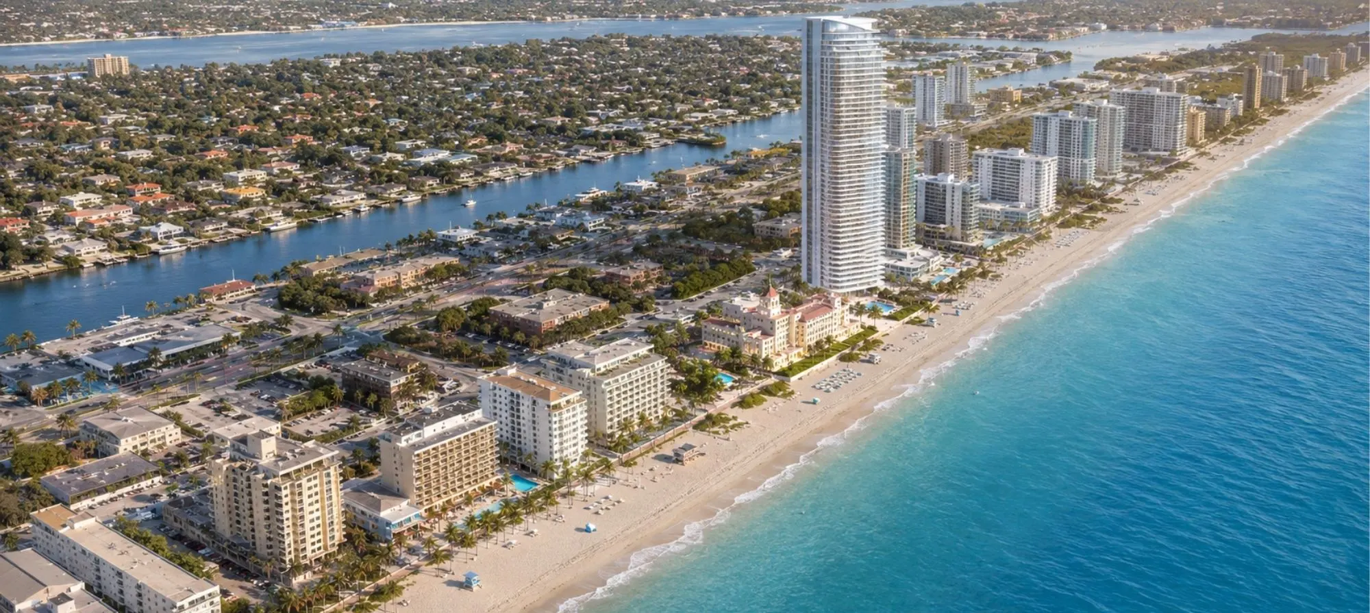 How Hollywood Beach Could Jump From 65 to 490 ft
