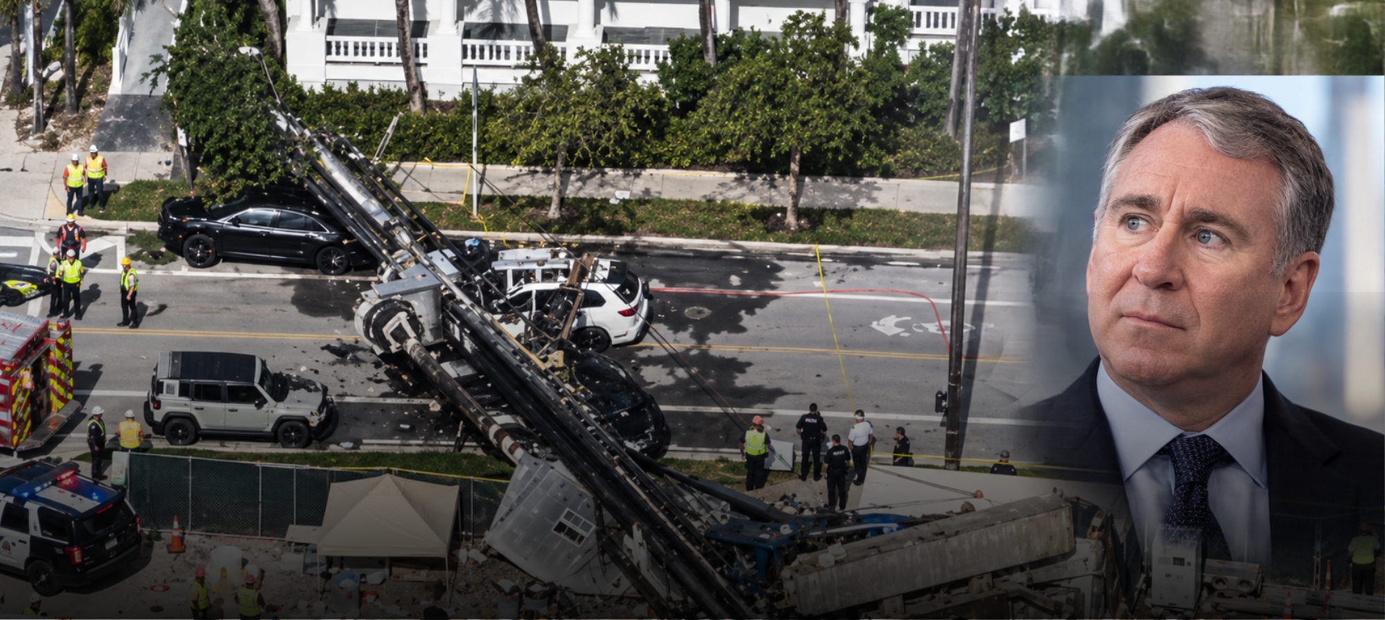 A Rig Collapse Hits Ken Griffin's $1B Citadel HQ Site