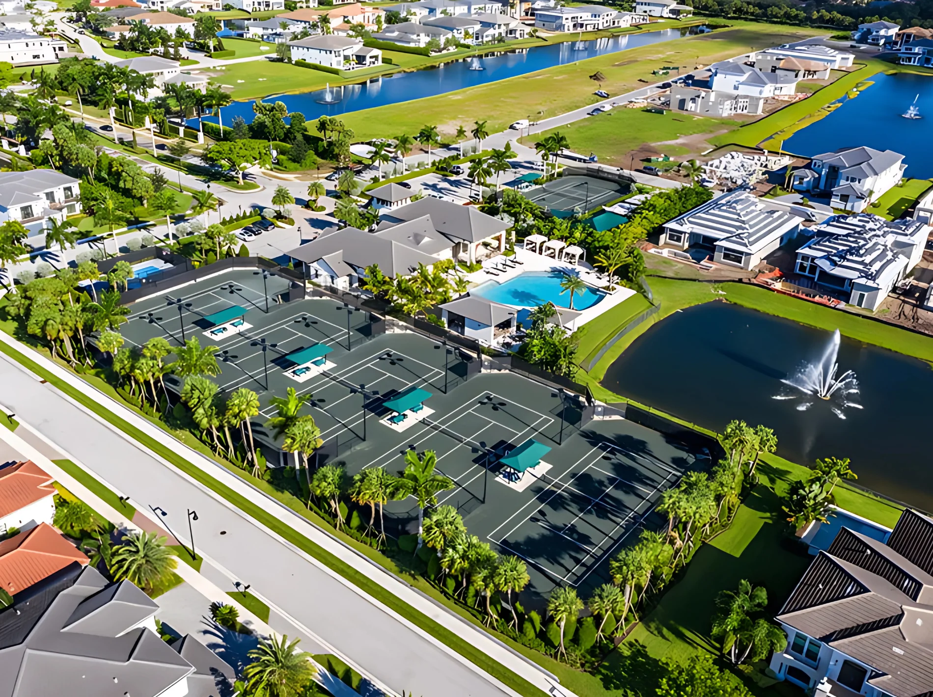 Image of new homes in Royal Palm Polo, Boca Raton