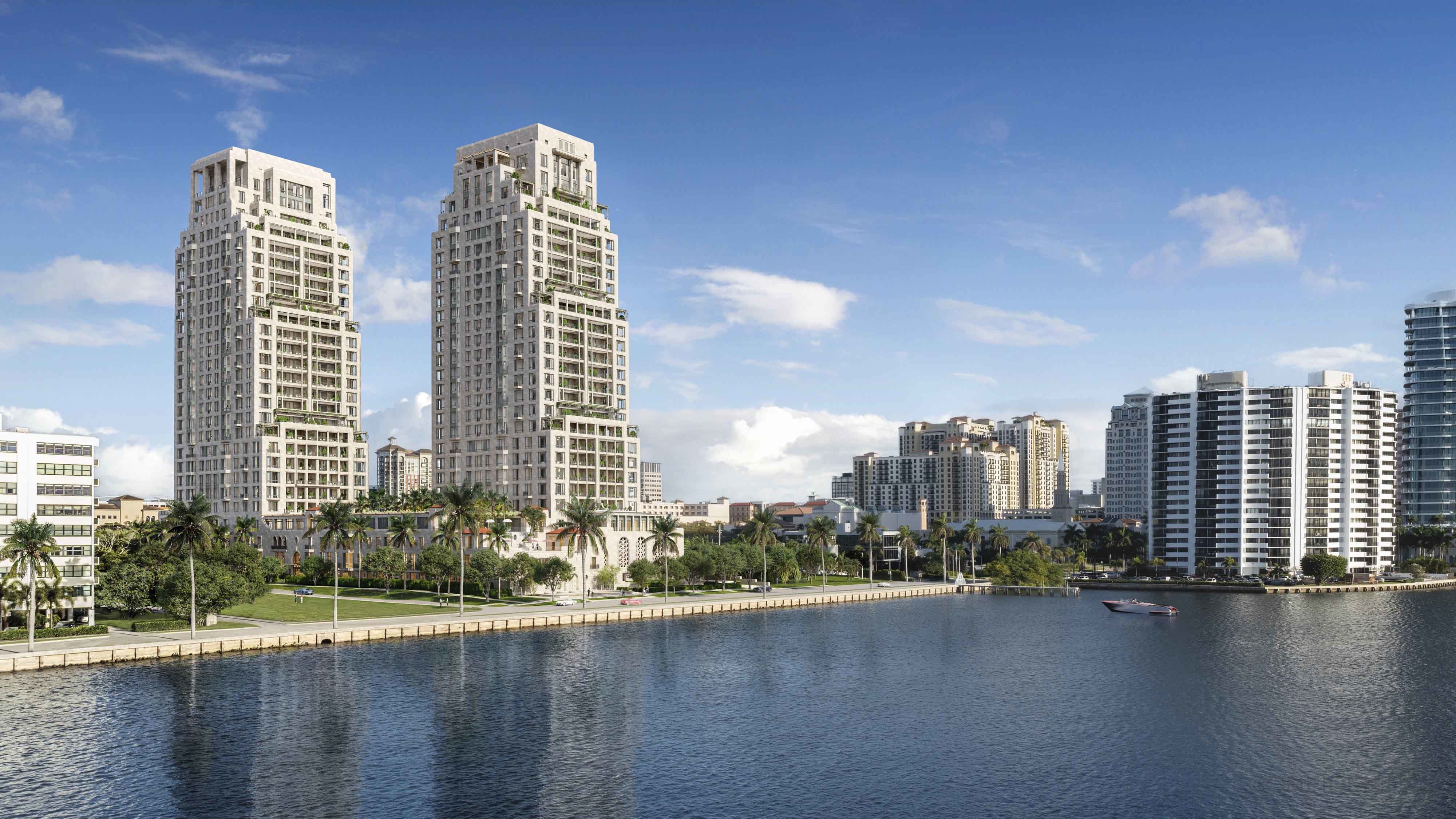 New 18-Story Luxury Condo Proposed for West Palm Beach’s Waterfront