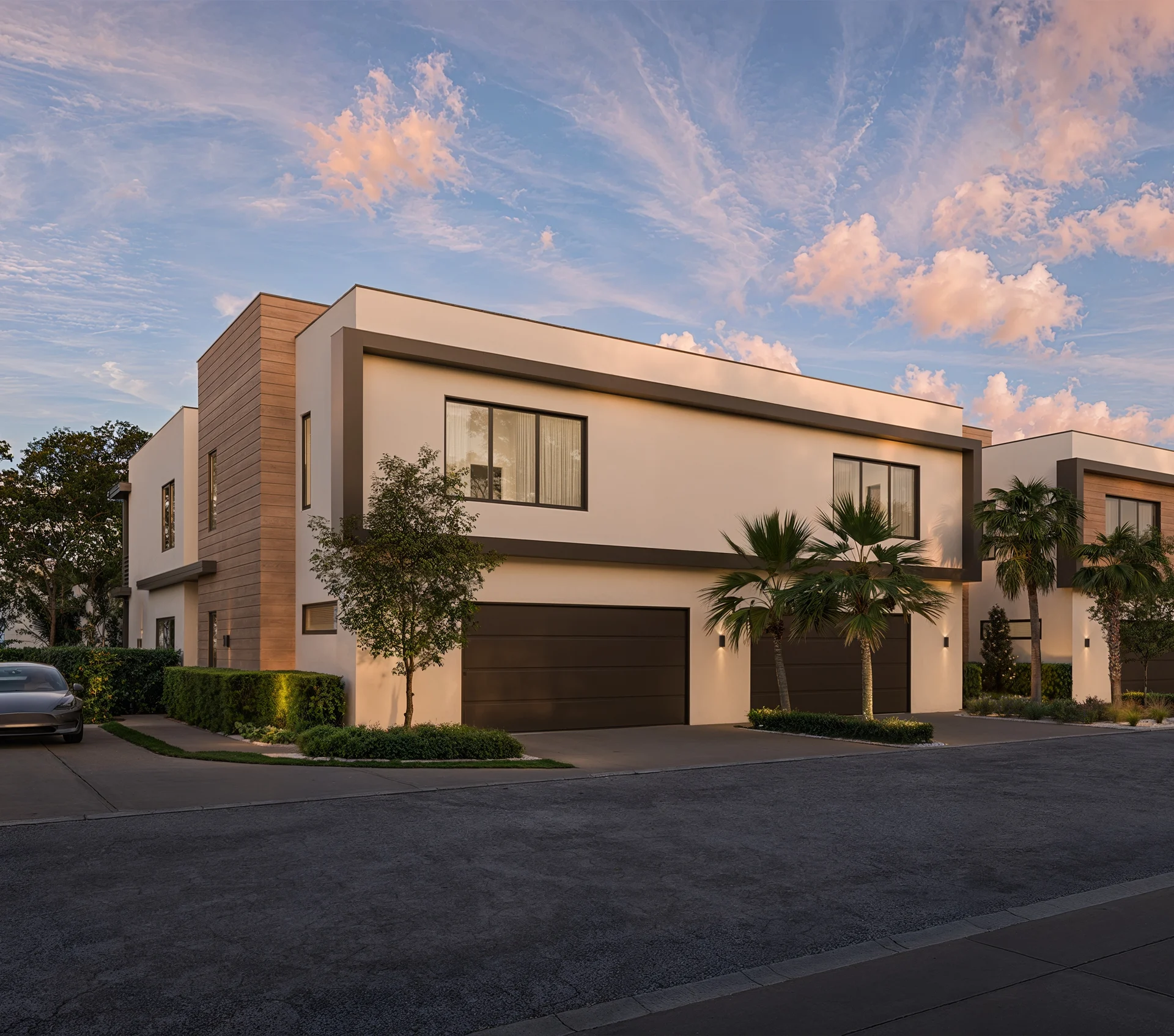 Proposed design for Briskel Pointe, a 20-unit residential development at 6800 N. Federal Hwy in Boca Raton