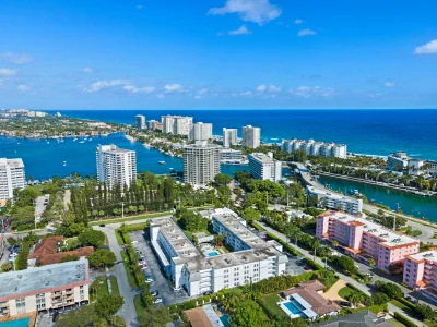 Arial image of Boca raton, Florida