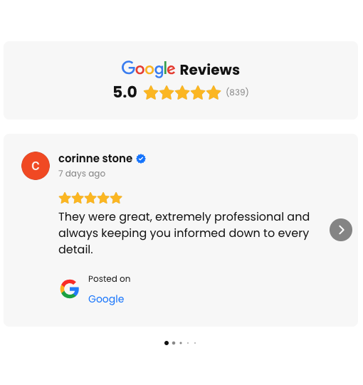 Google Reviews placeholder