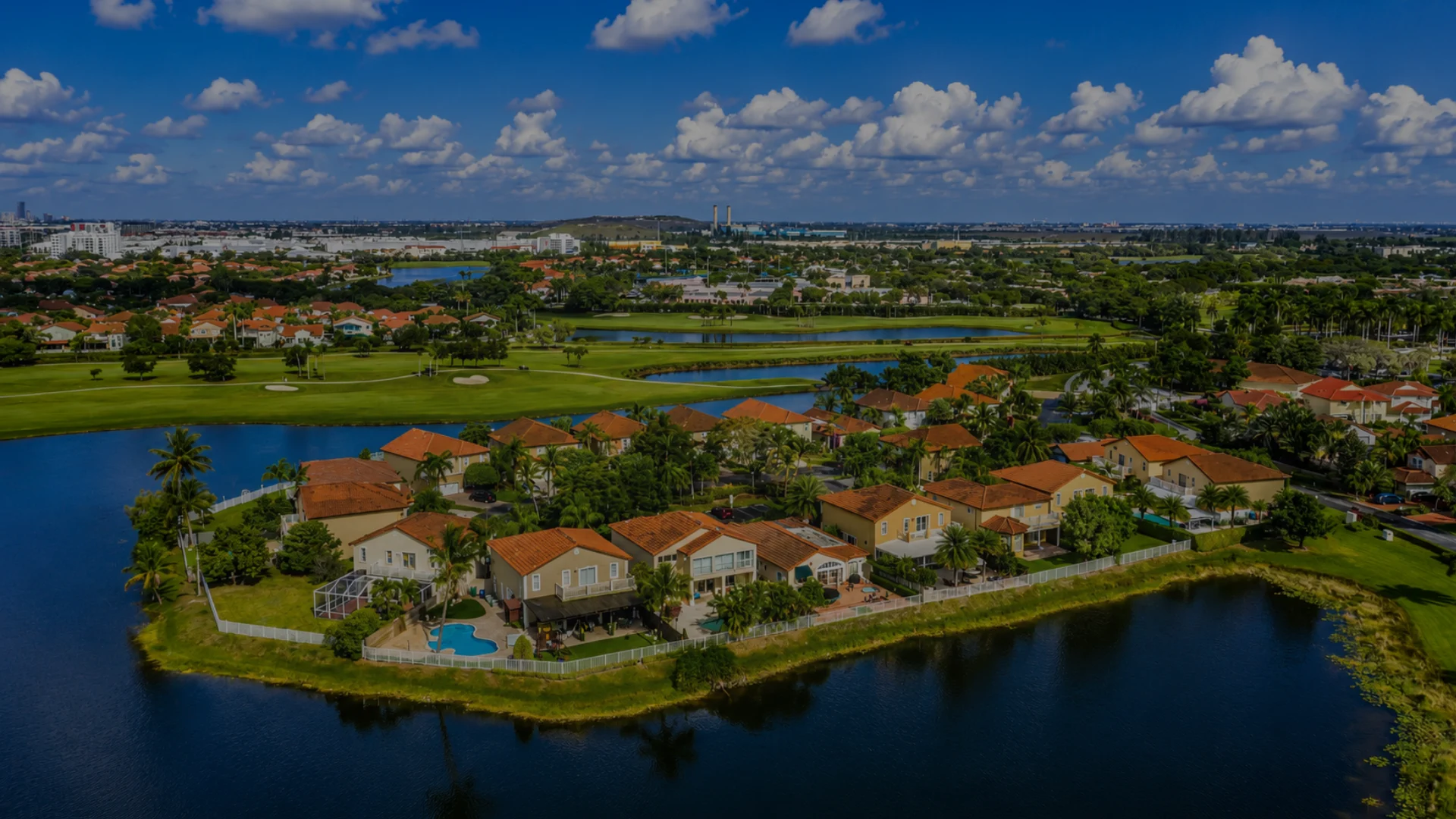 Pembroke Pines aerial image during the day time.