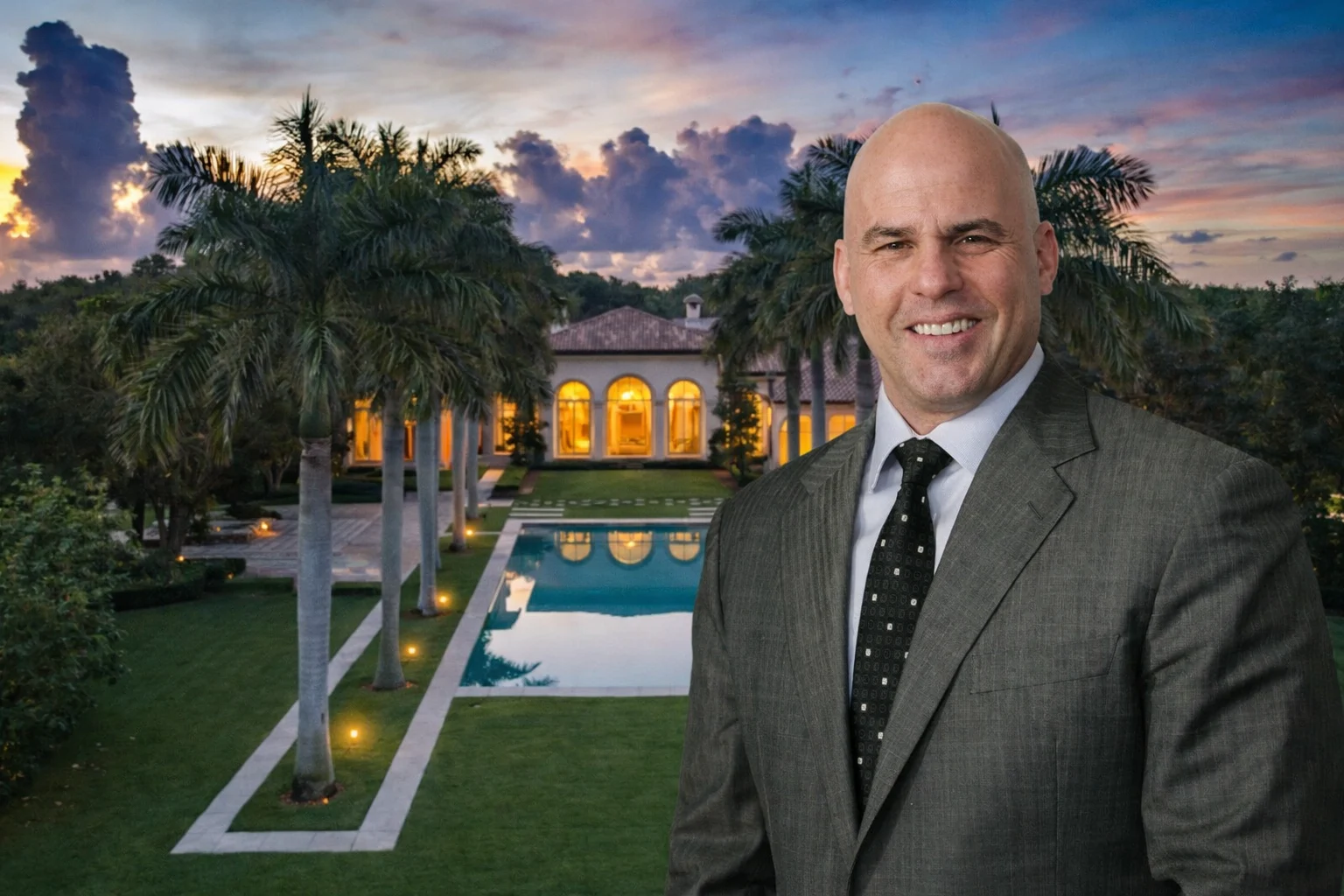 Gerry Smith's luxury estate at Stone Creek Ranch on Billionaires Row in Delray Beach, Florida