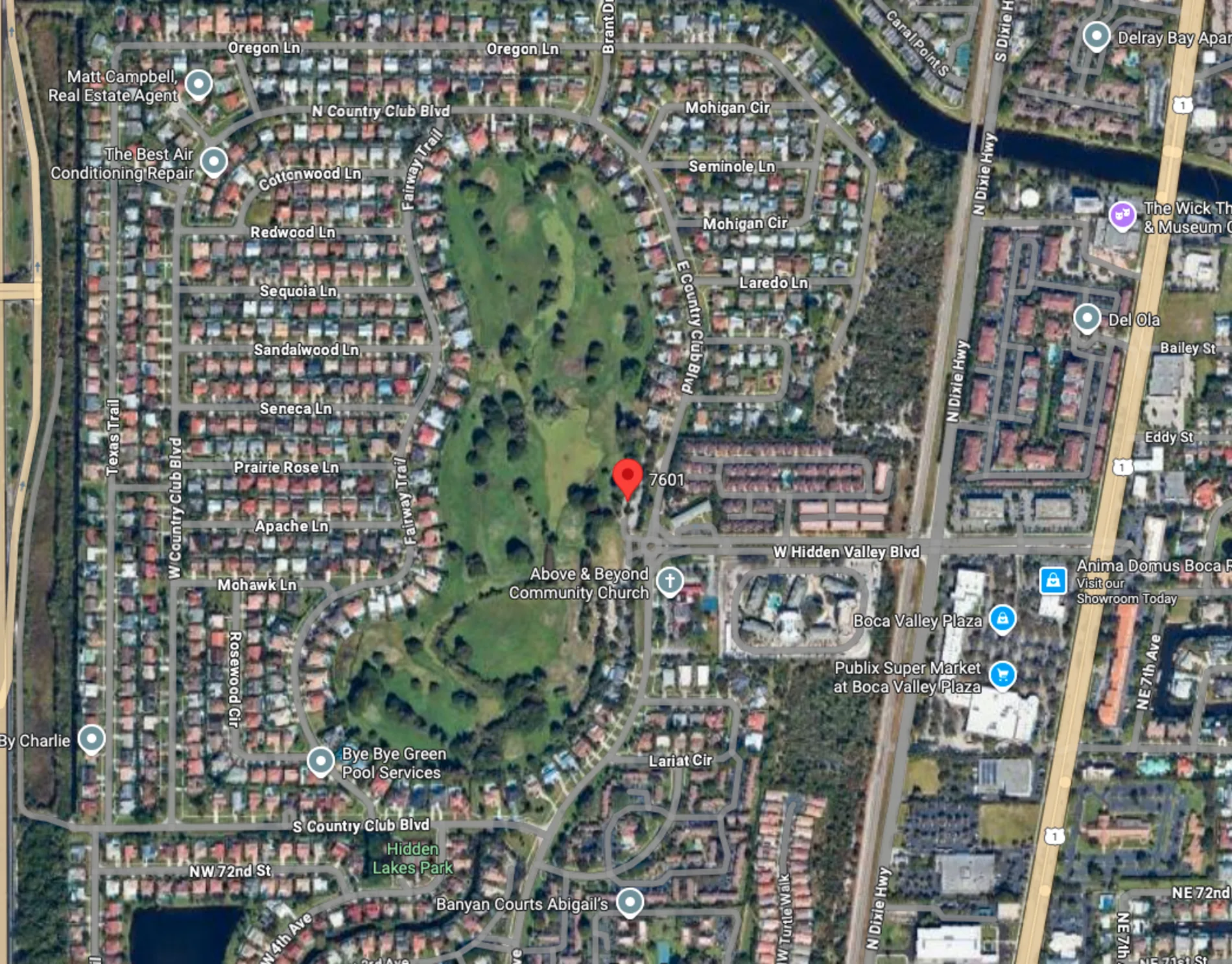 Hidden Valley golf course 