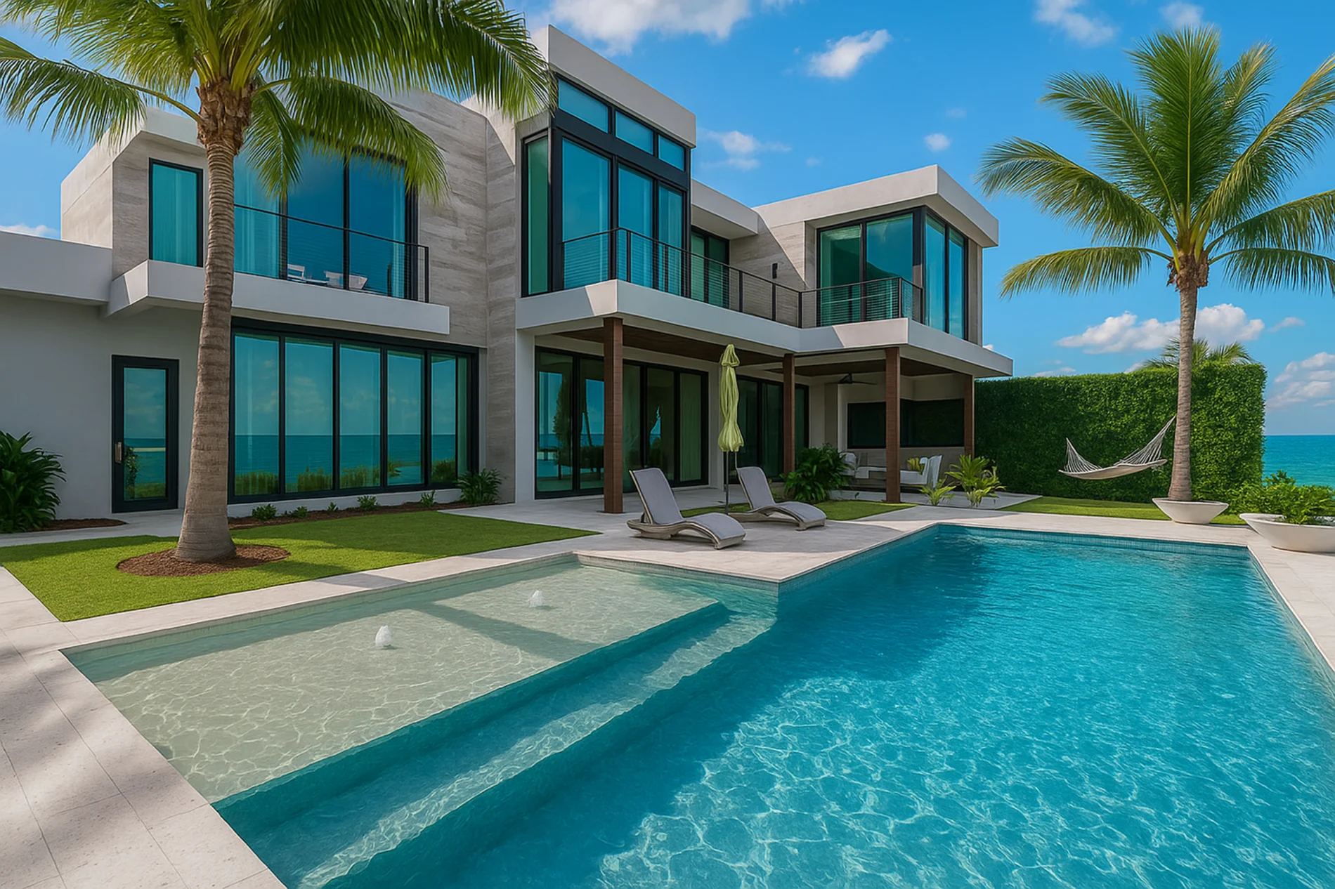 Modern oceanfront luxury home in Jupiter, Florida